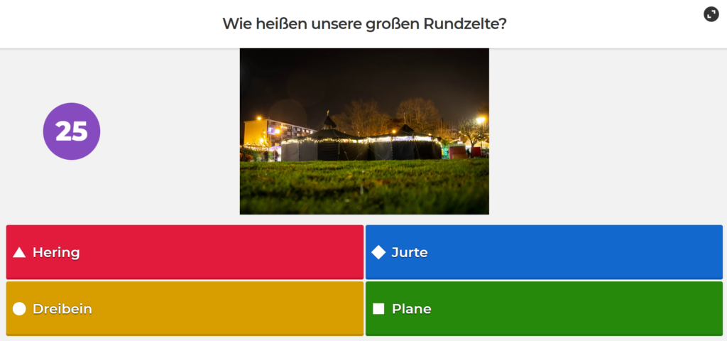 Kahoot - Online-Quizz